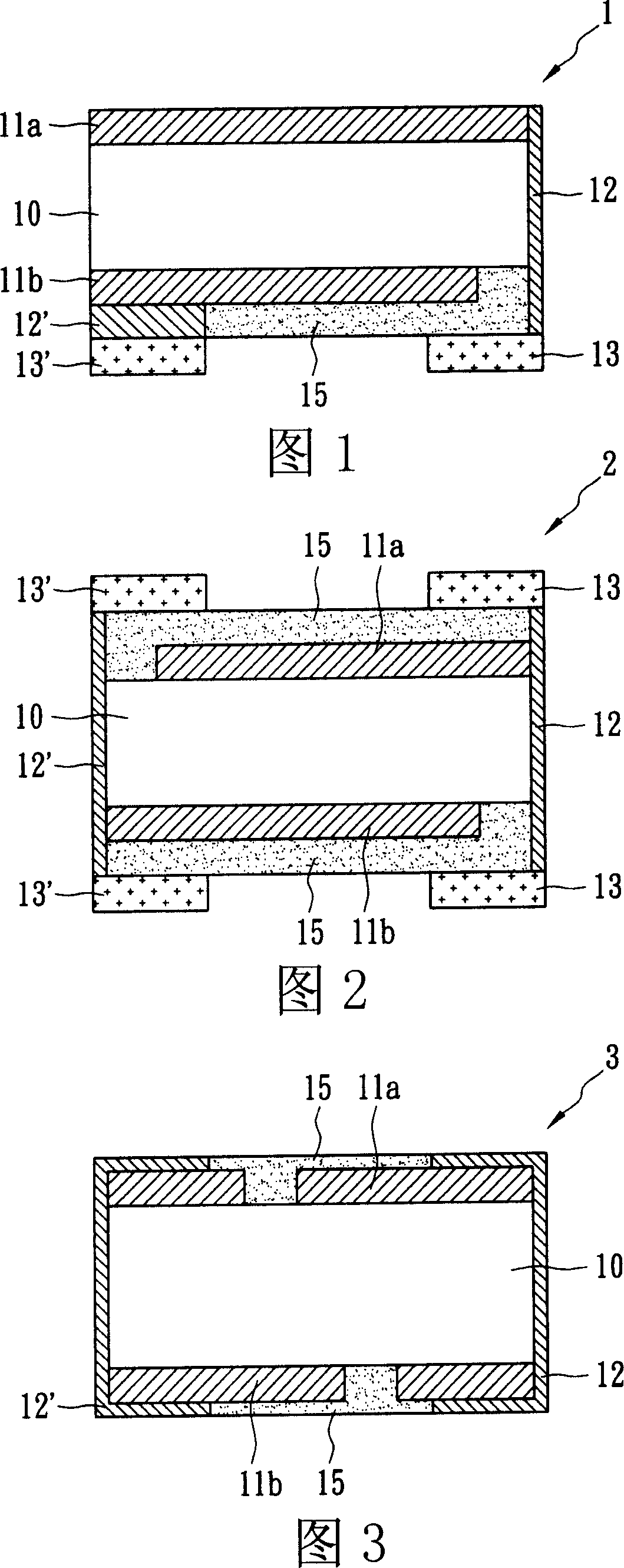 Surface adhesion type overcurrent protection element