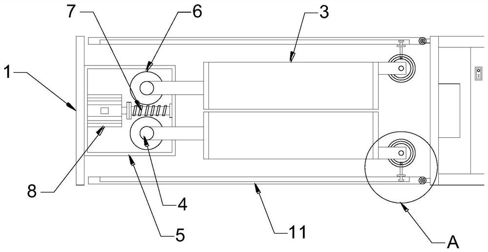 Storage box for lithium battery processing