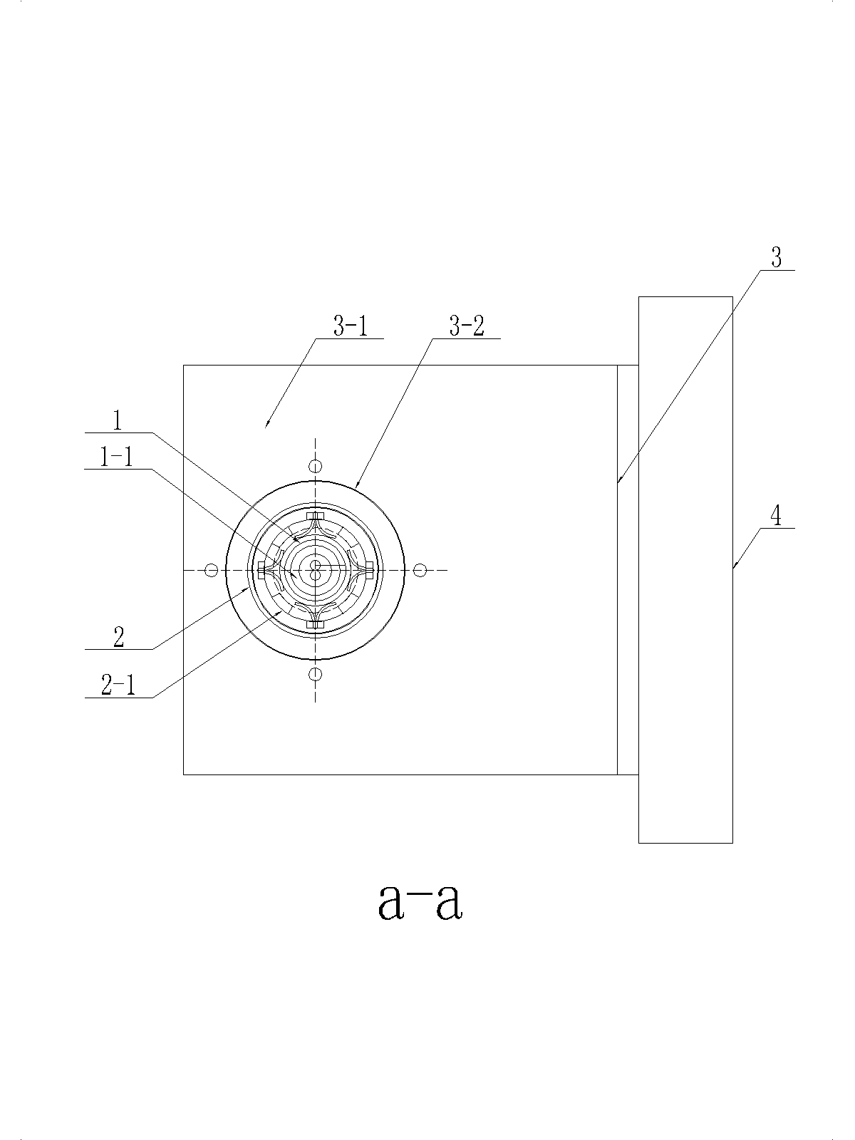 Data conduction extension device for turnover light-emitting diode (LED) studio screen