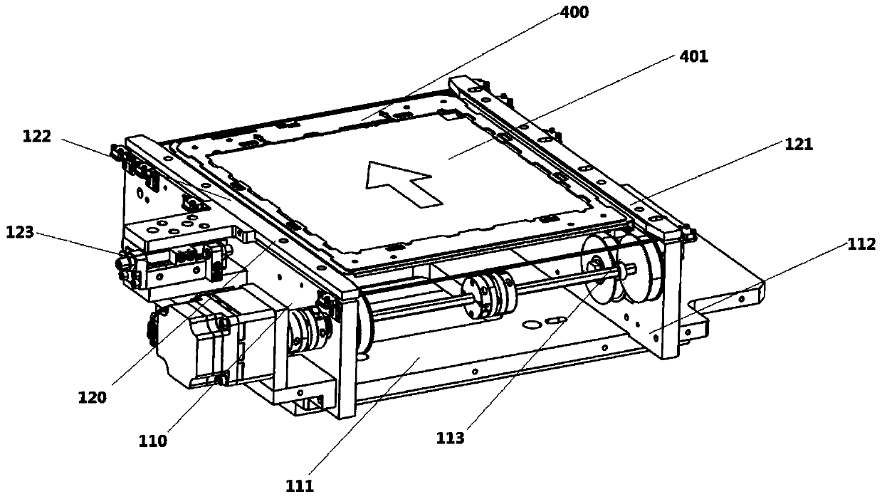 Circuit board caching device driven by magnetic wheels