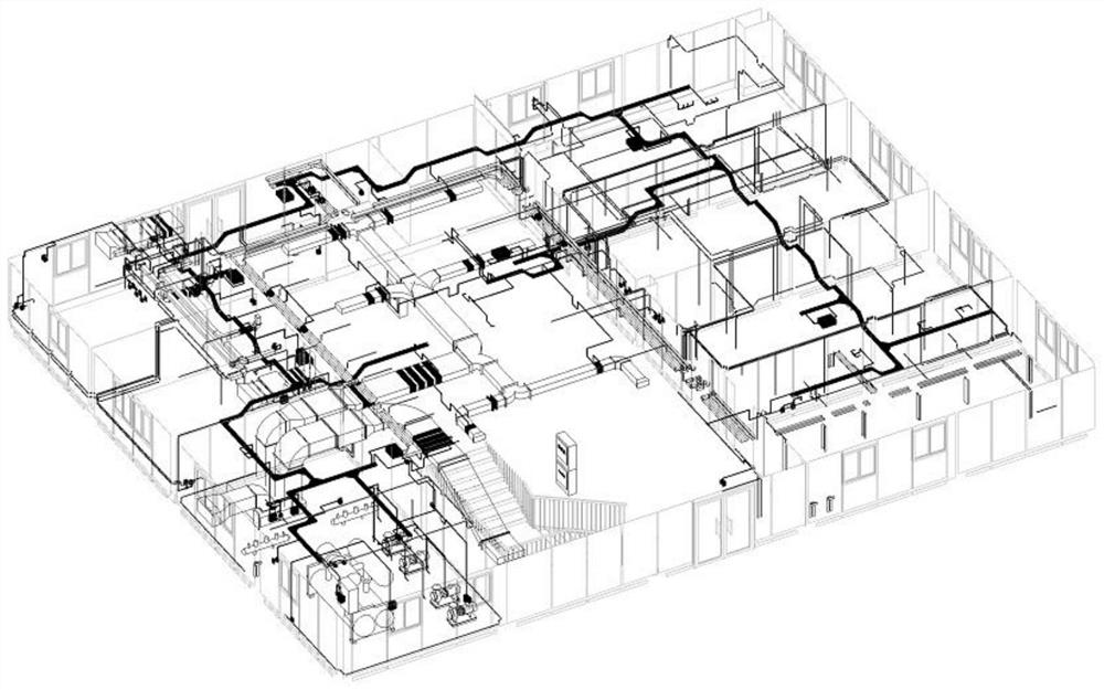 Intelligent building elastic internet-of-things comprehensive control system