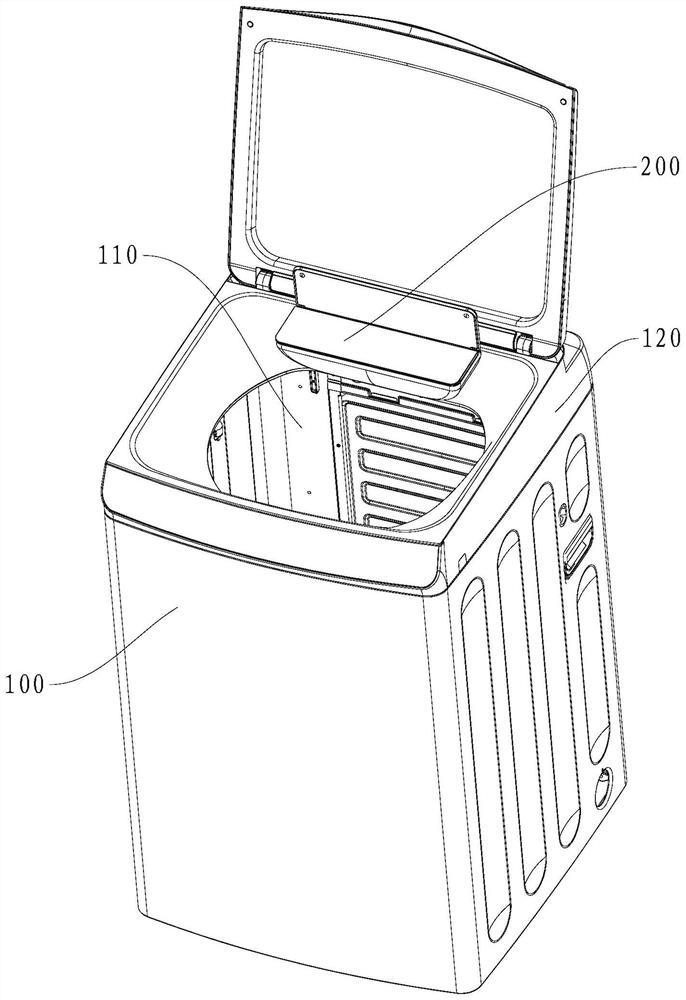 Water inlet box assembly and washing machine