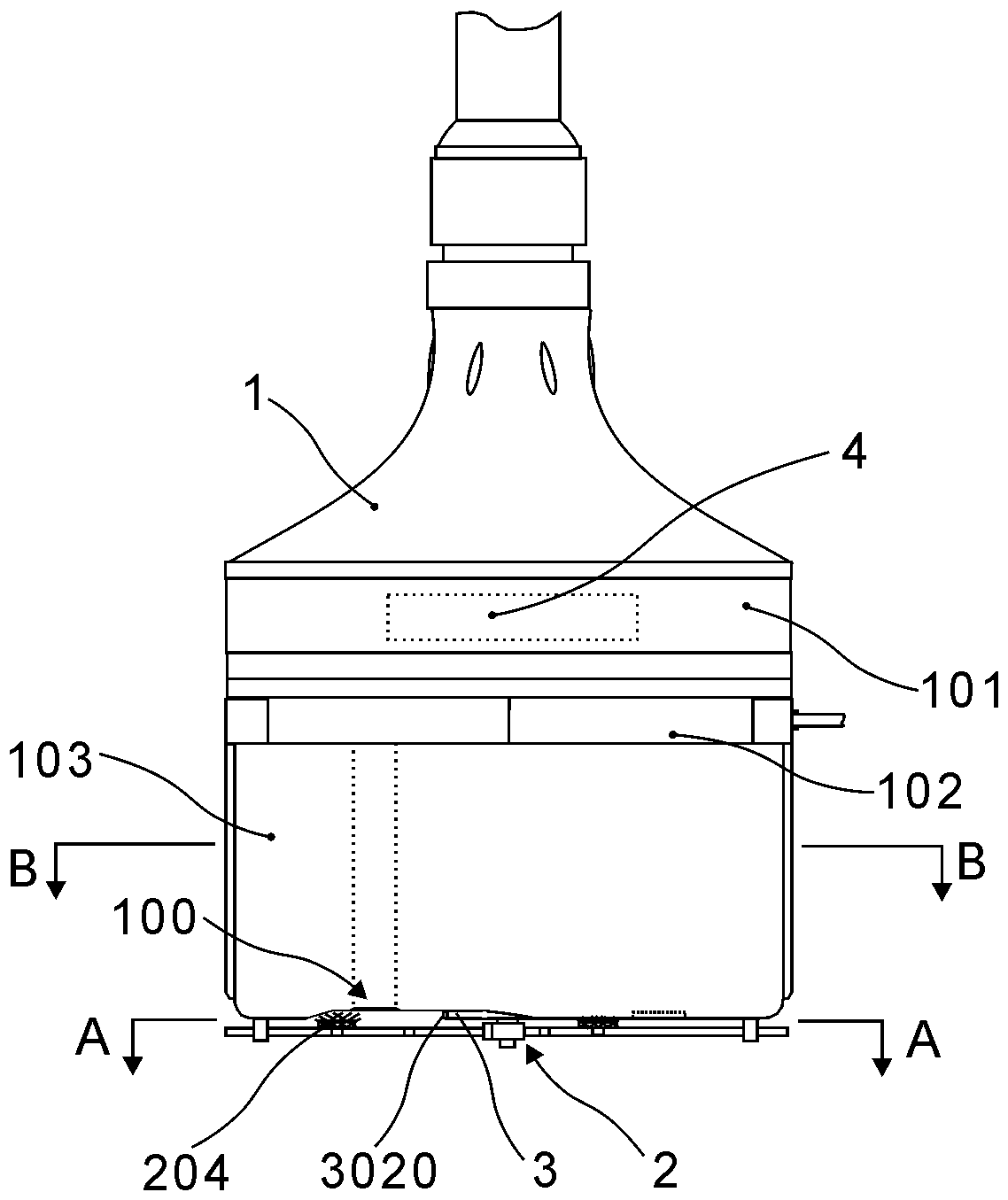 Sensor head with self sterilization and cleaning functions