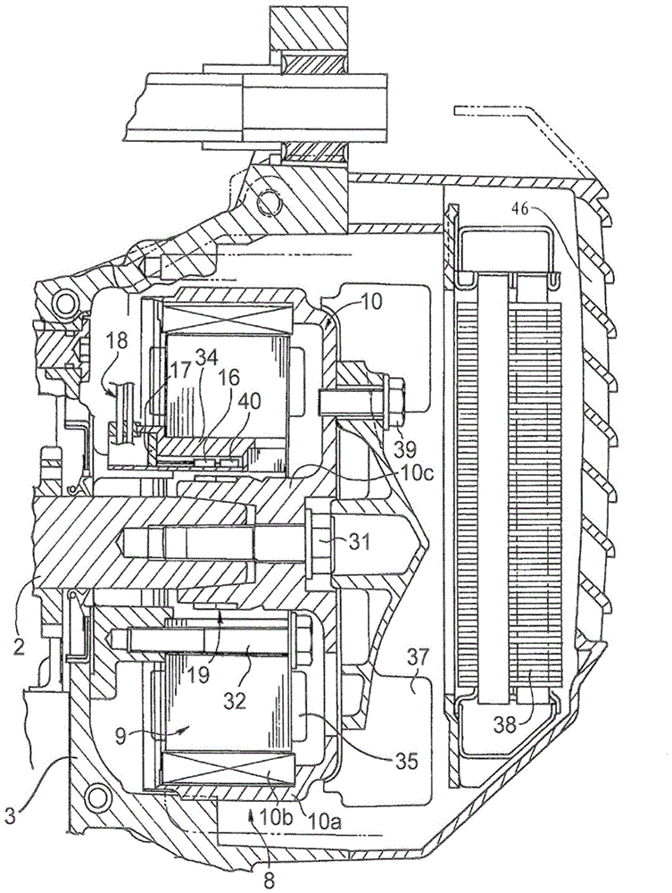 Power generation control device for idling stop vehicle