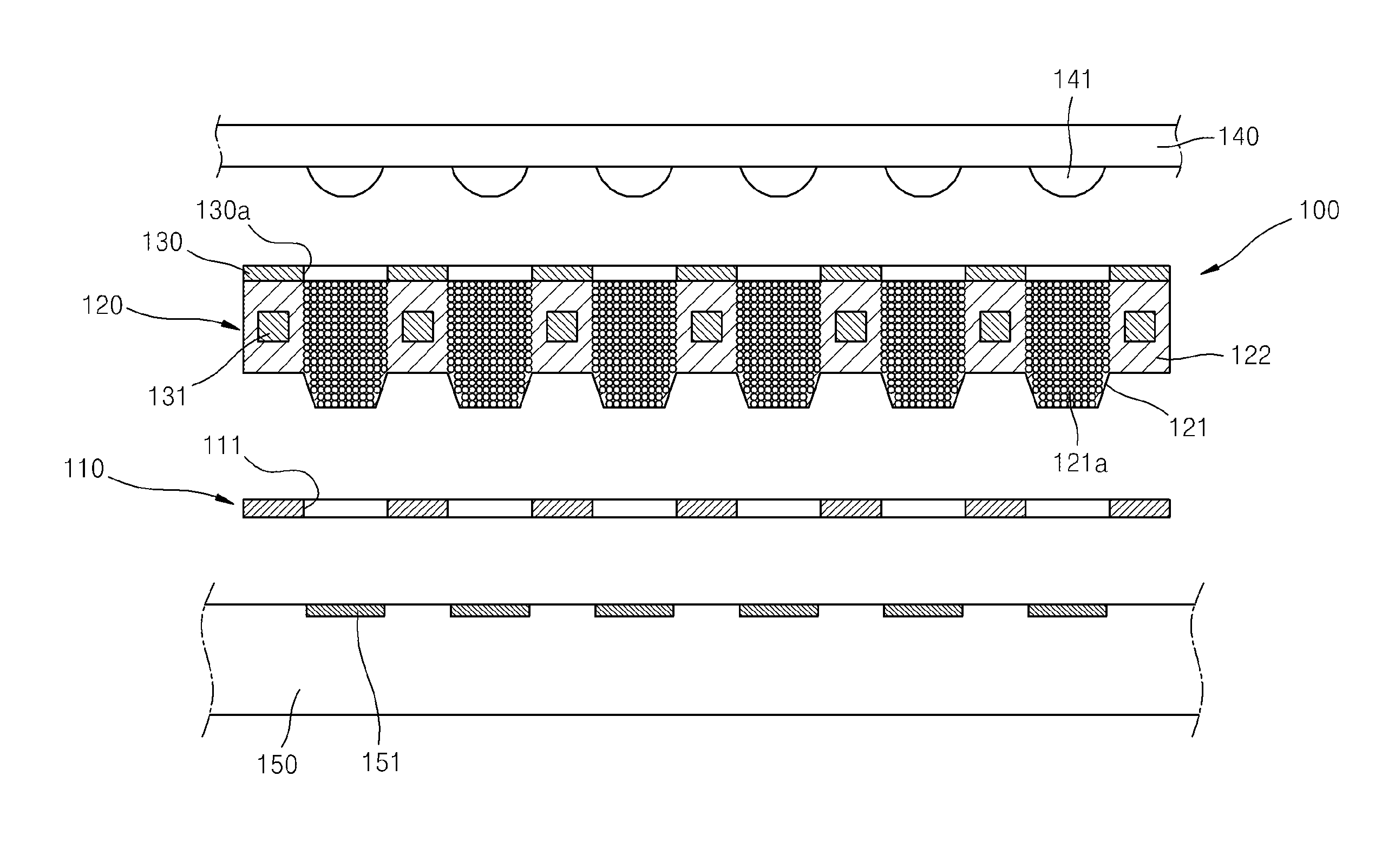 Test socket which allows for ease of alignment