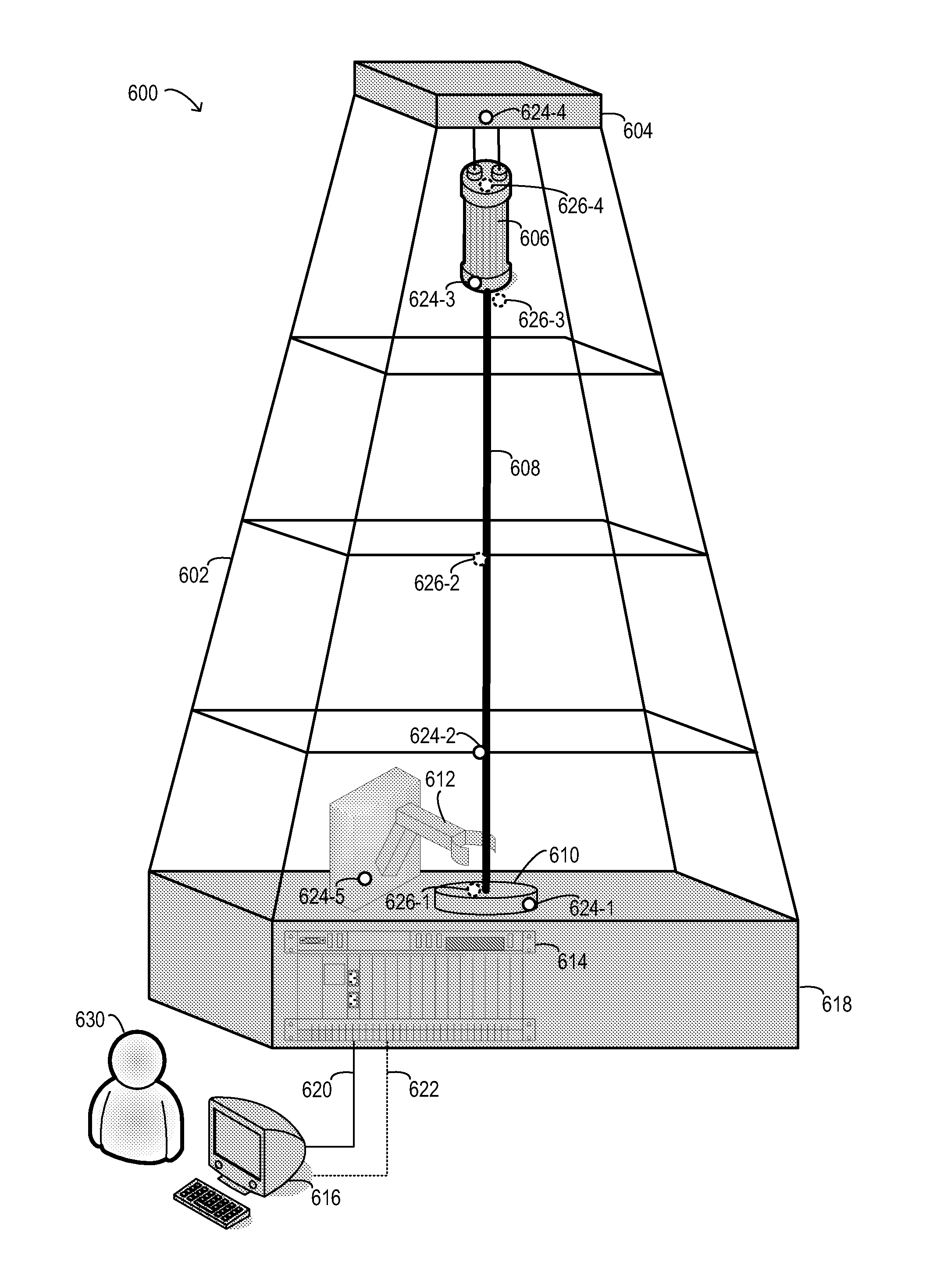 Method and system for drilling rig testing using virtualized components