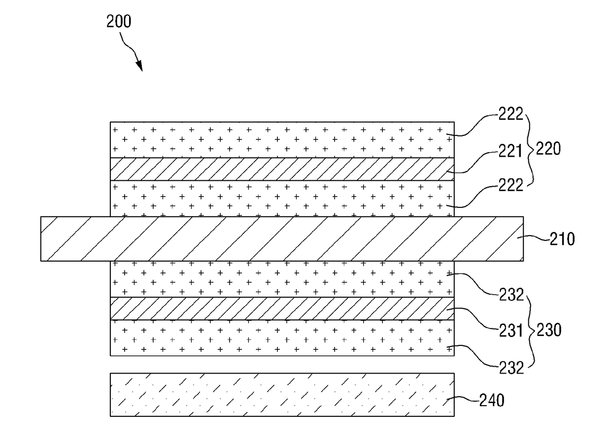 Polarizing plate comprising an external surface bonded to a glass substrate of a liquid crystal cell without aid of an additional member