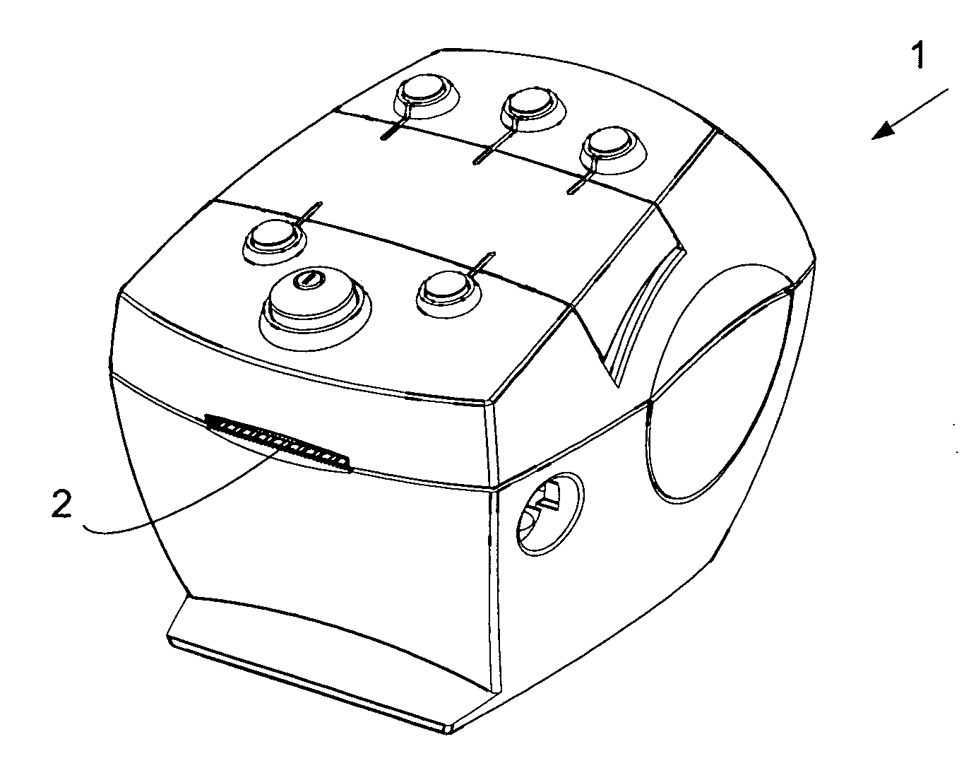 Method for printing address labels using a secure indicia printer