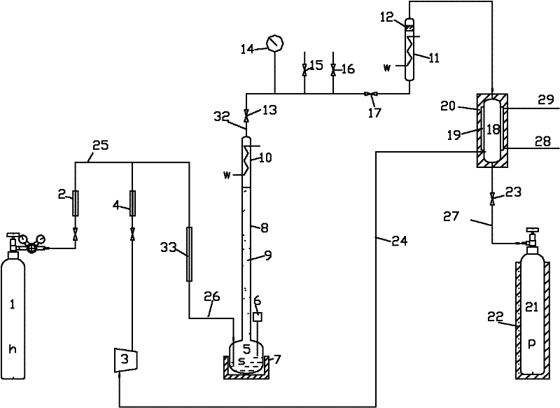 Hydrogen selenide preparation device and method