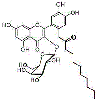 Application of Houttuynoid E in medicine for treating lung cancer