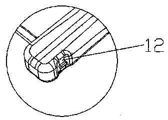Method used for producing floss picks by wire groove sintering