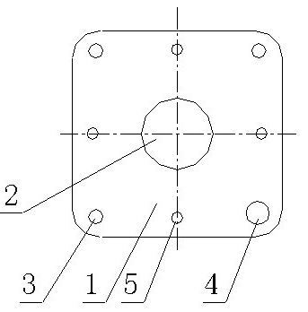 Backing plate under anchorage for post-tensioning method