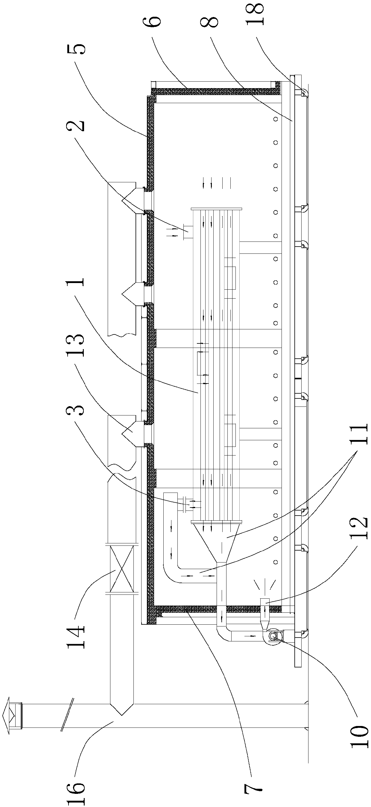 Thermal treatment furnace