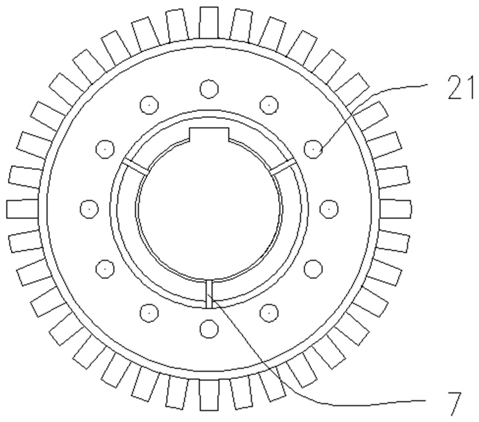 A method of assembling and replacing the spring plate of a snake spring coupling