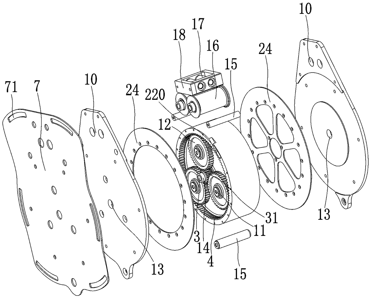 Retarder and escape bag with same