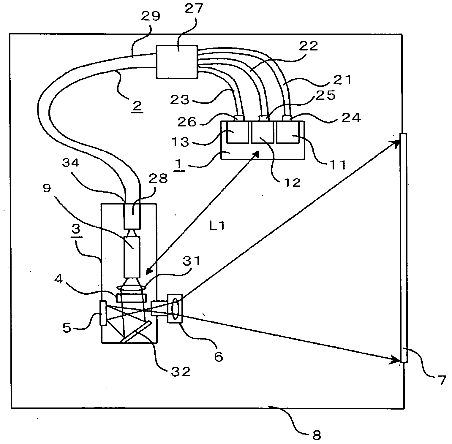 Projection display apparatus