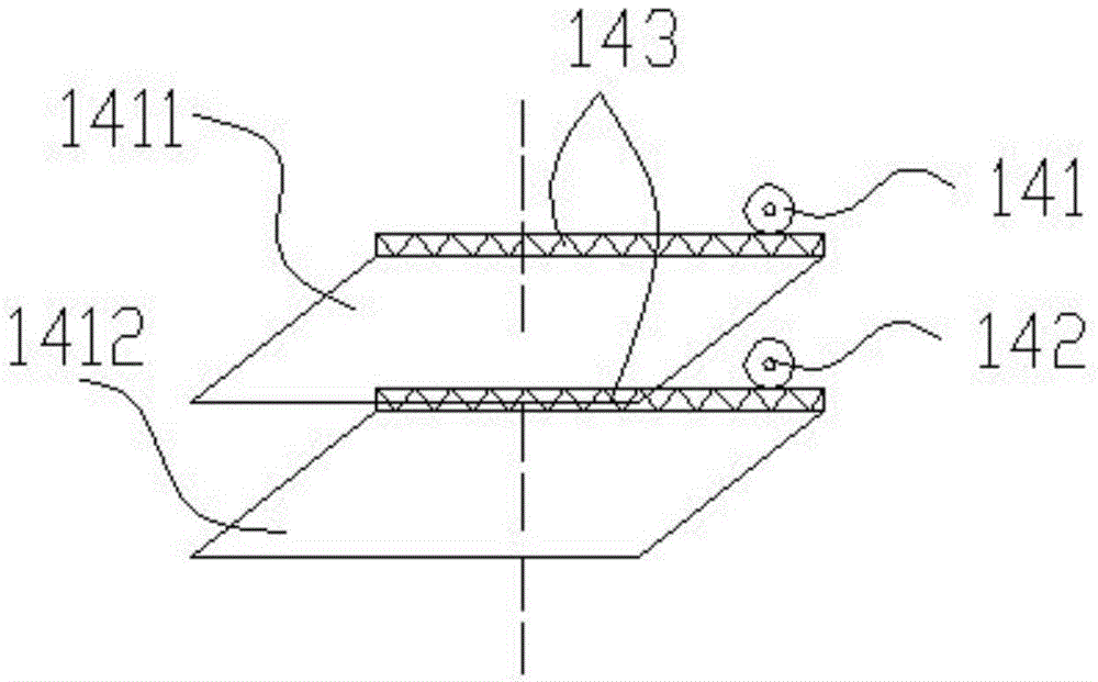 Device for dual-stage extinguishment and washing of kitchen flue