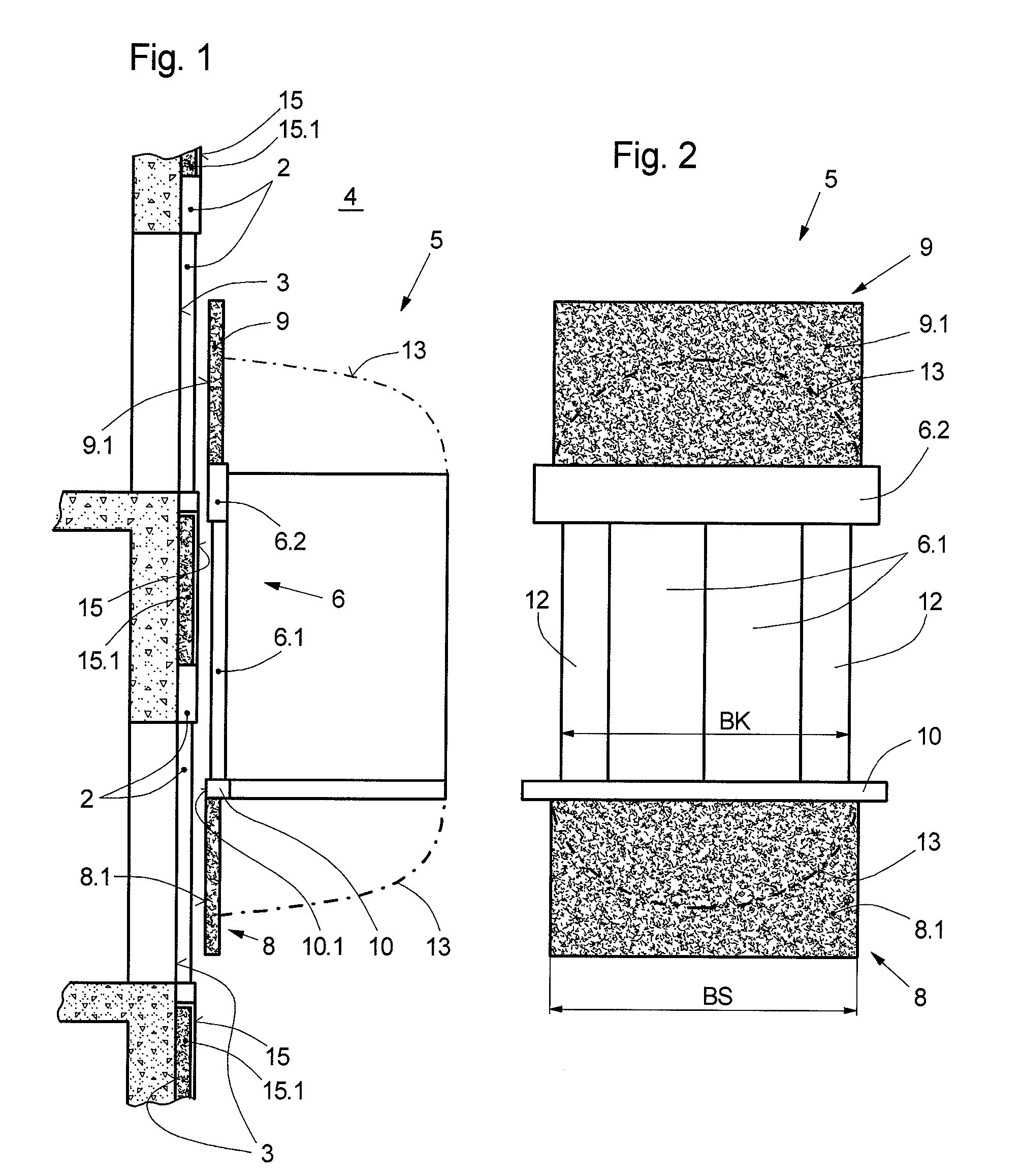 Elevator Installation with Device for Noise Reduction