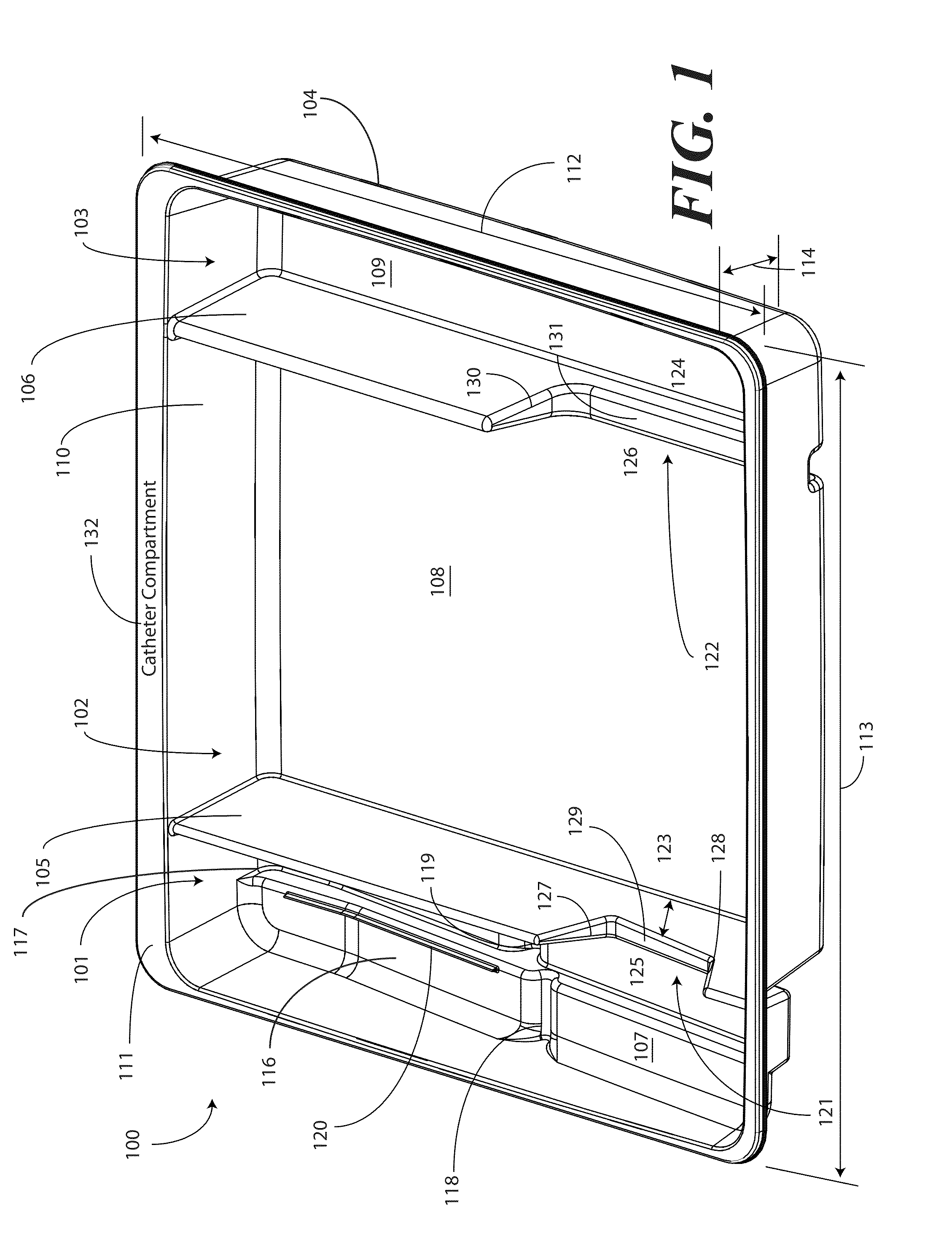 Catheter Tray, Packaging System, Instruction Insert, and Associated Methods