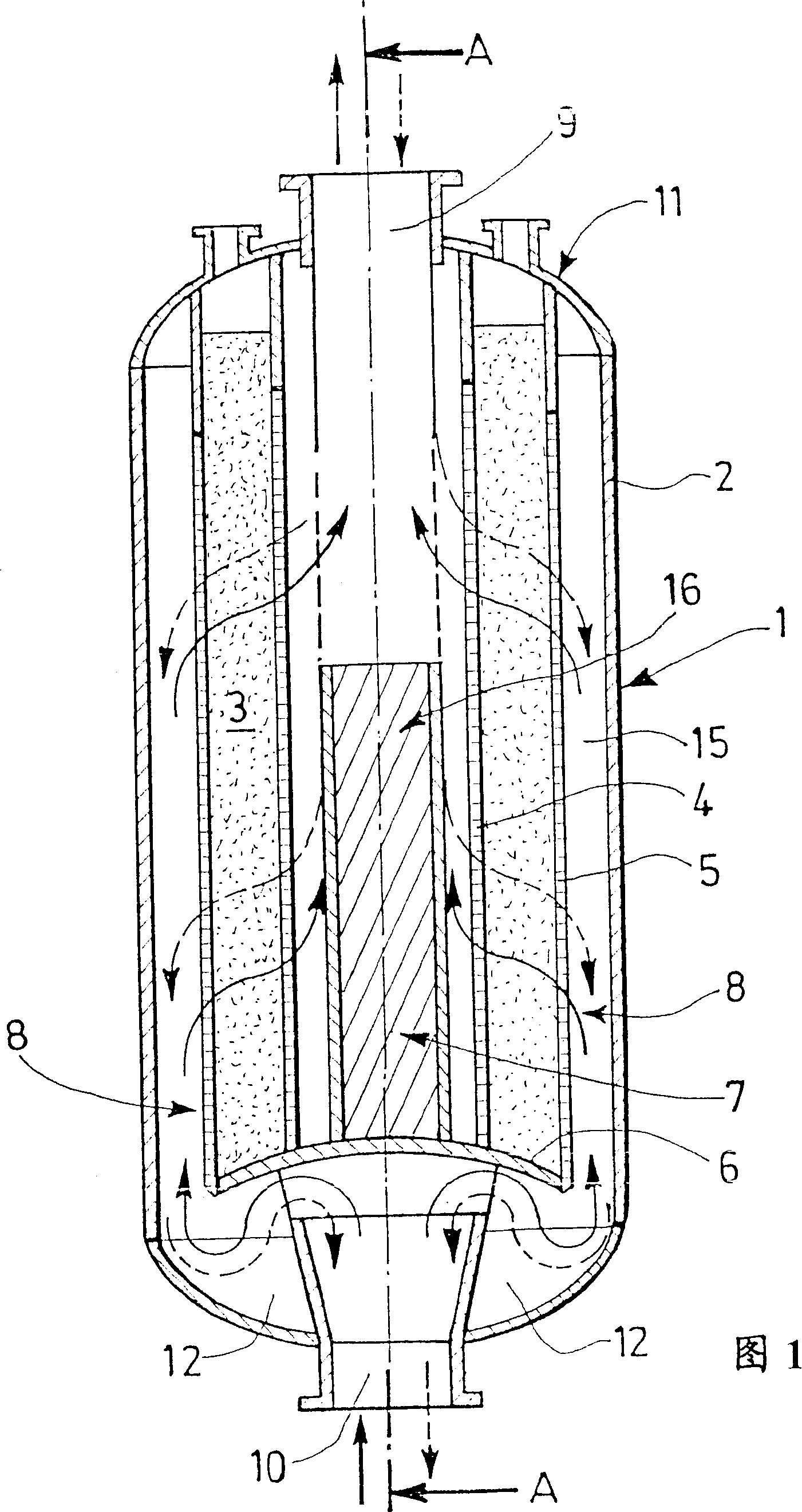 Method for prepurifying air in an accelerated tsa cycle
