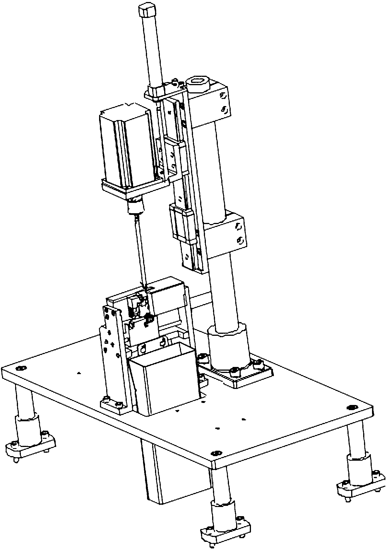 Thread pair automatic assembling machine