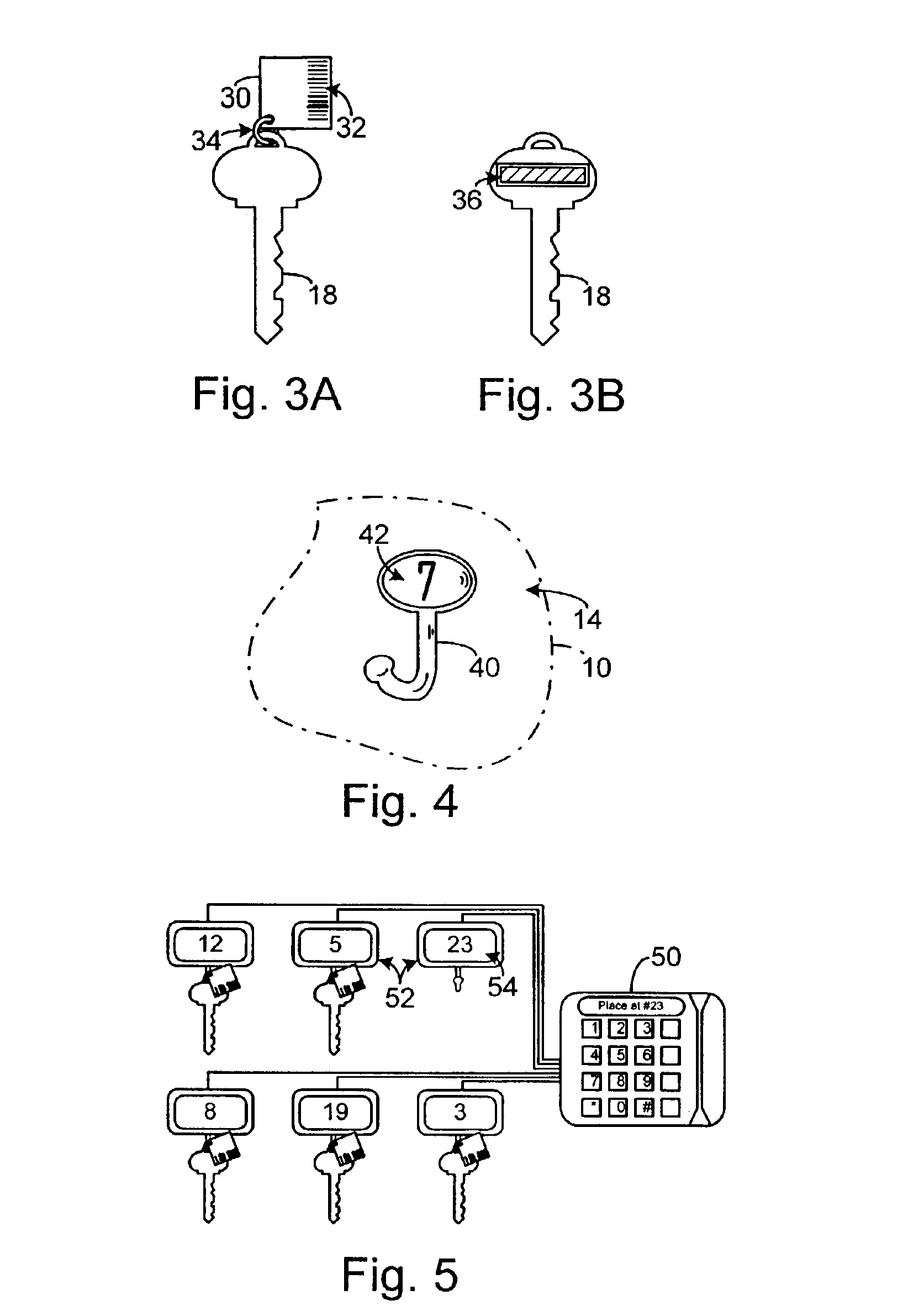 Object container and location tracking system with randomized internal object storage location