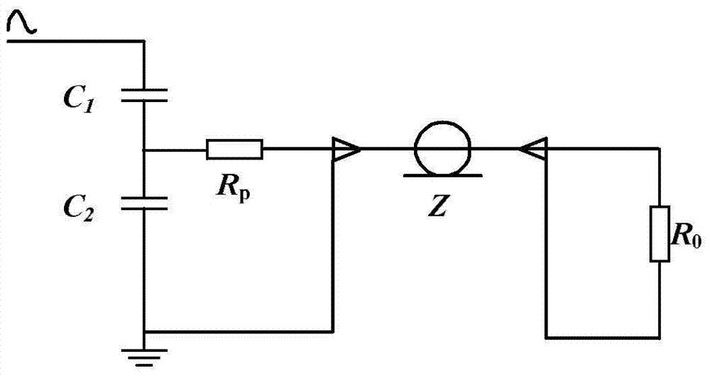 A system for expanding the lower limit frequency of capacitive sensors for non-contact measurement