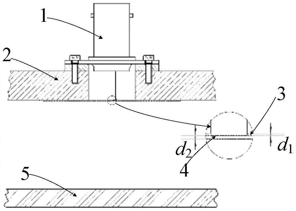 A system for expanding the lower limit frequency of capacitive sensors for non-contact measurement