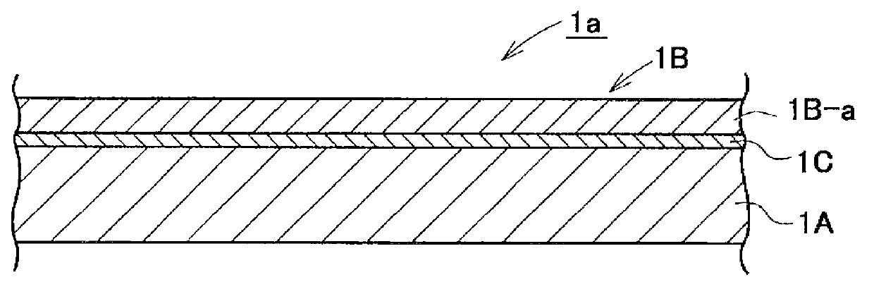 Resin/metal composite laminate material, resin/metal composite injection moulding body, and manufacturing method for same