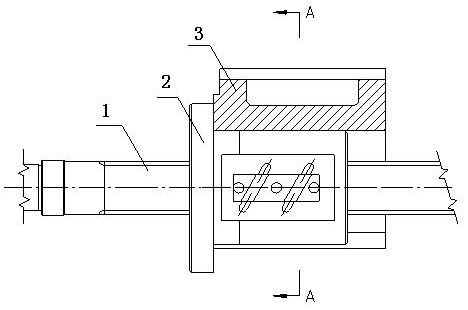 Screw lubrication detecting device for numerical control machine tool