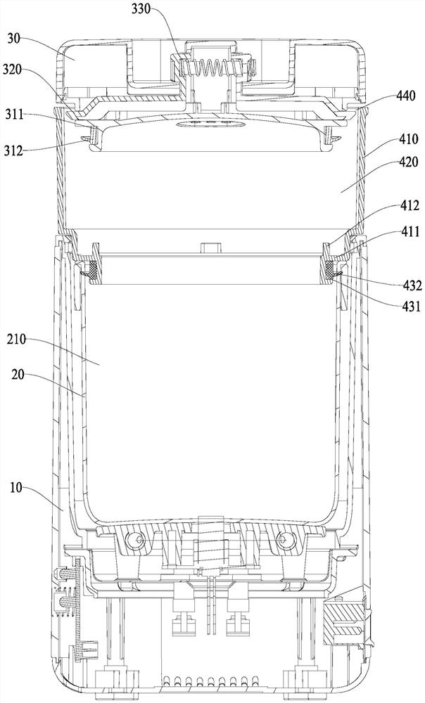 Electric cooker and sealing structure thereof