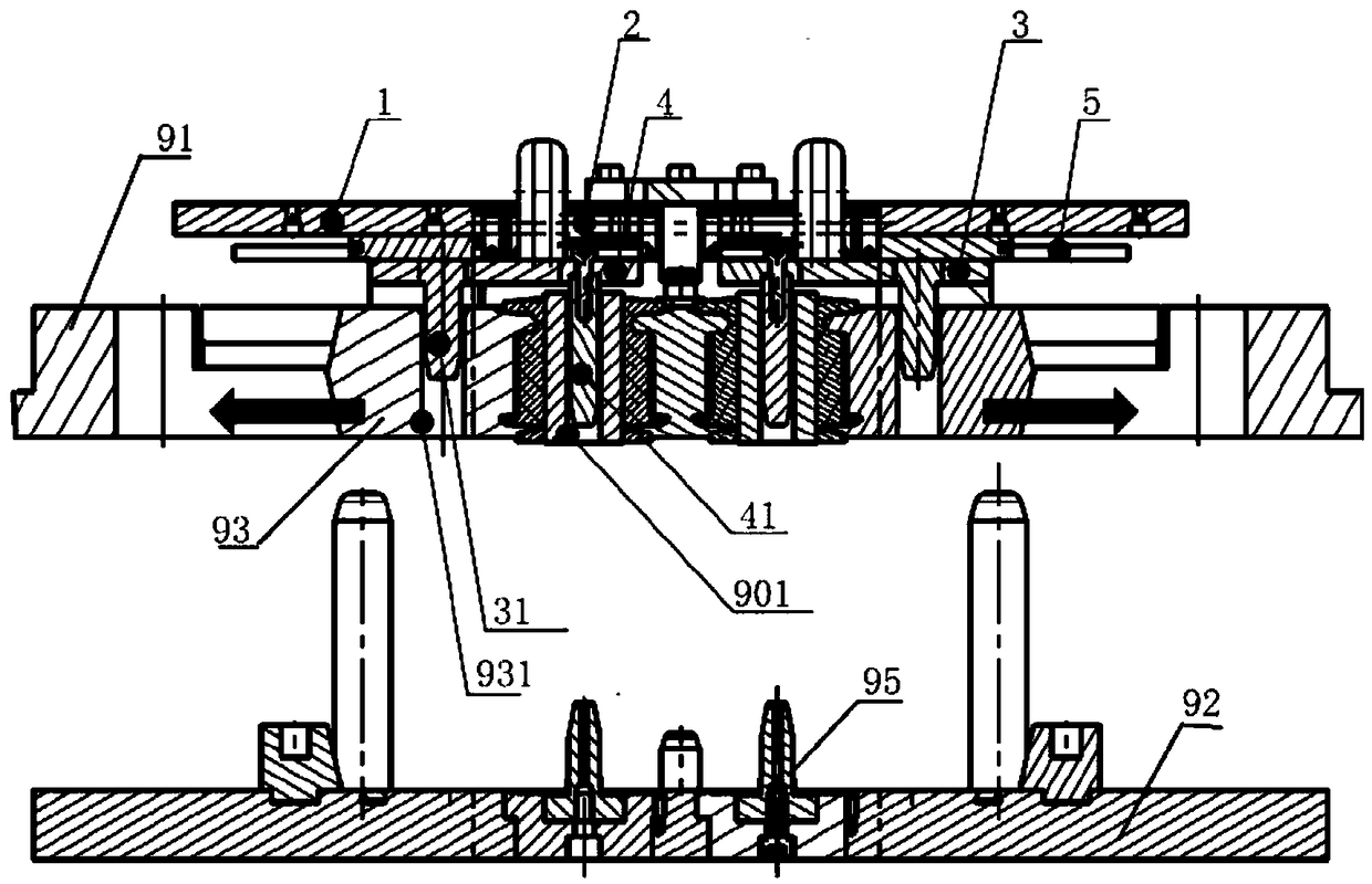 Vulcanizing mold stripper