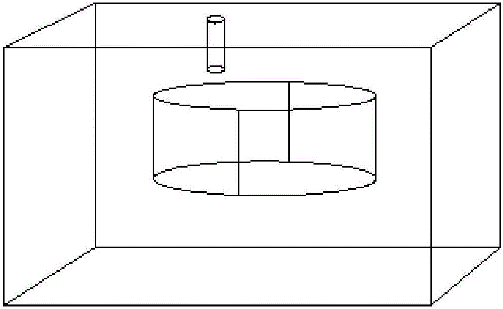 One-chamber multi-mode metal cylinder chamber filter