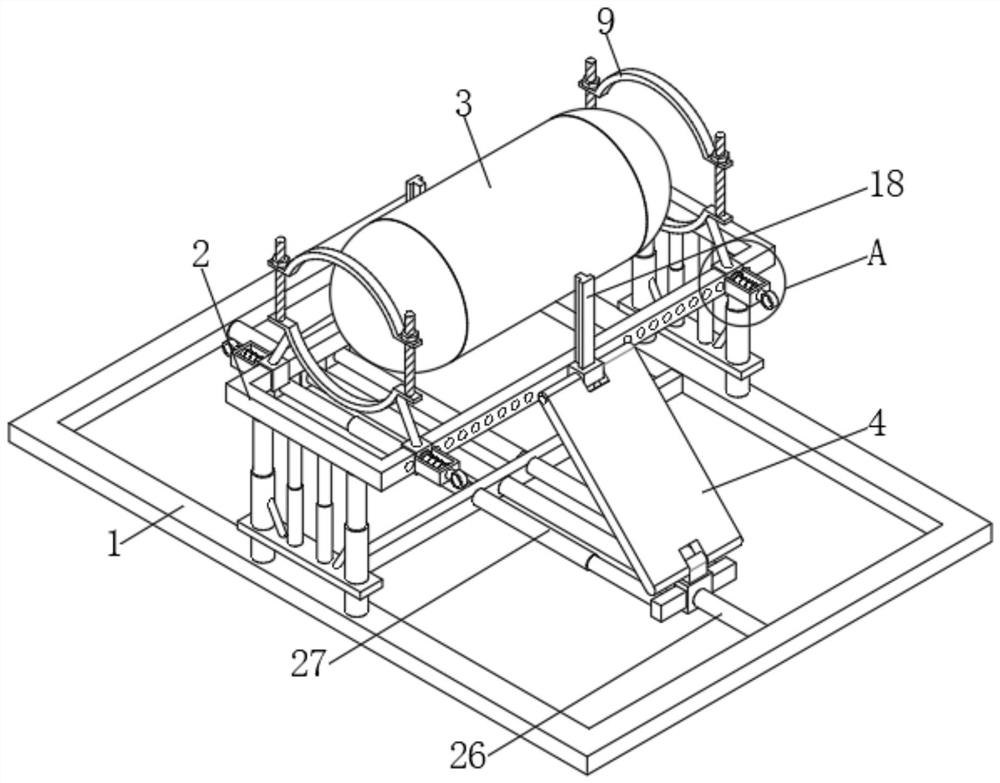 Hardware structural part for mounting bathroom water heater