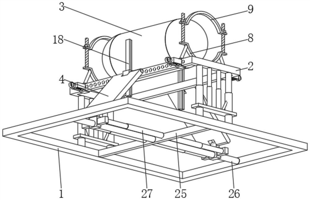 Hardware structural part for mounting bathroom water heater