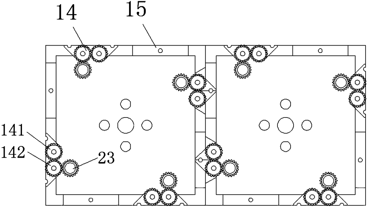 Deformable building device special for performance stage