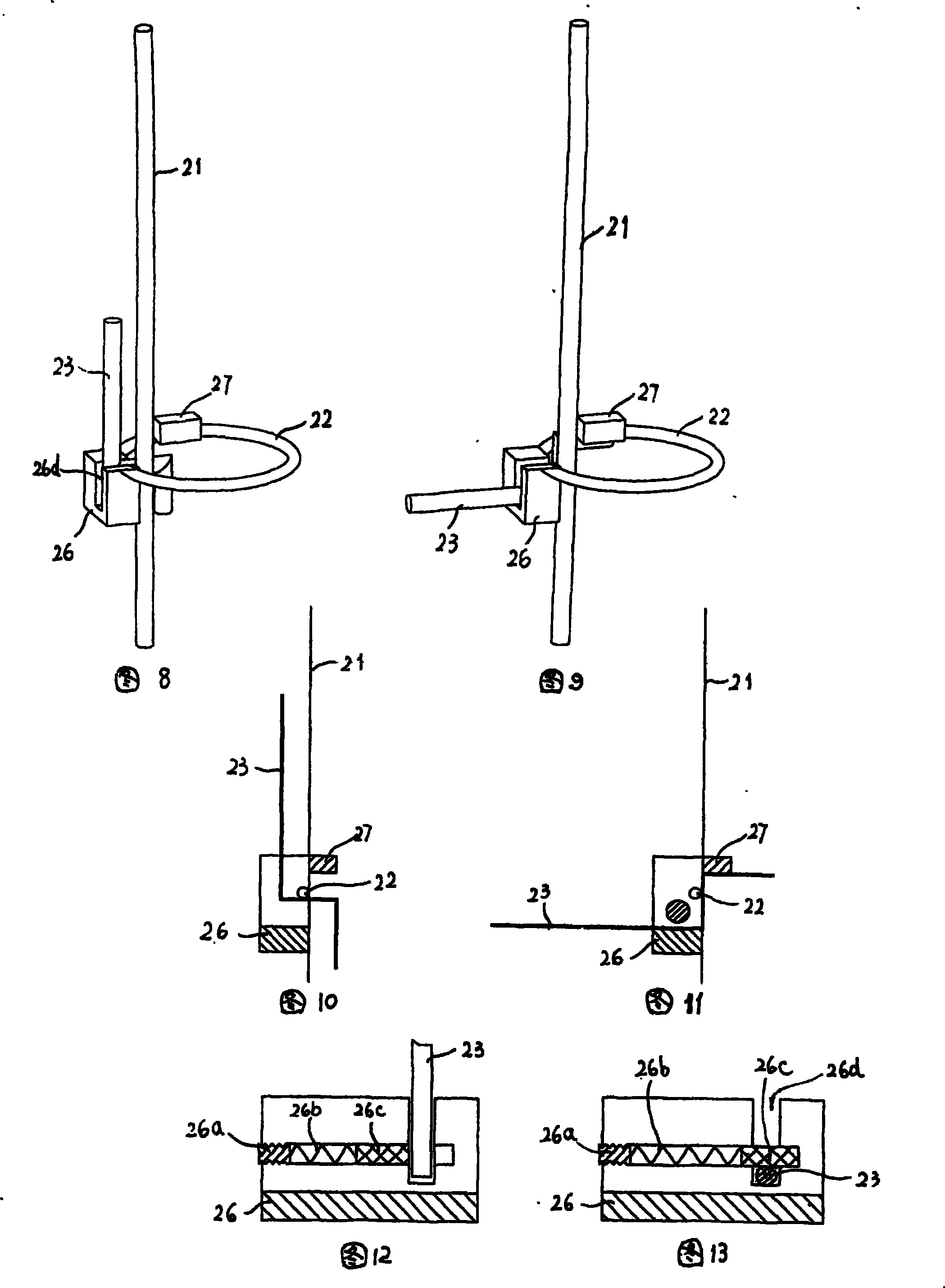 Reinforcement cage for cast-in-place pile with oversized tip