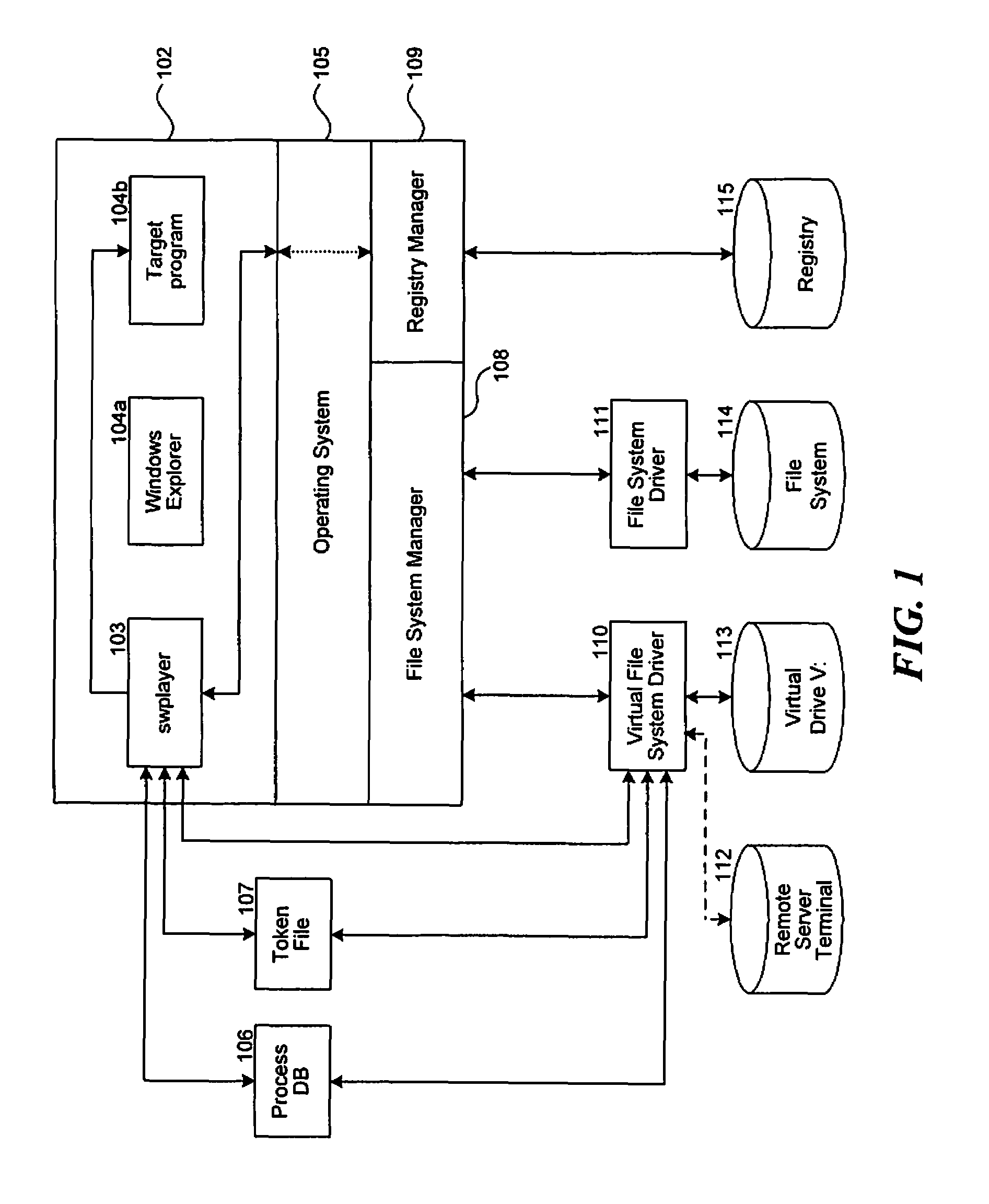Method and system for executing a software application in a virtual environment