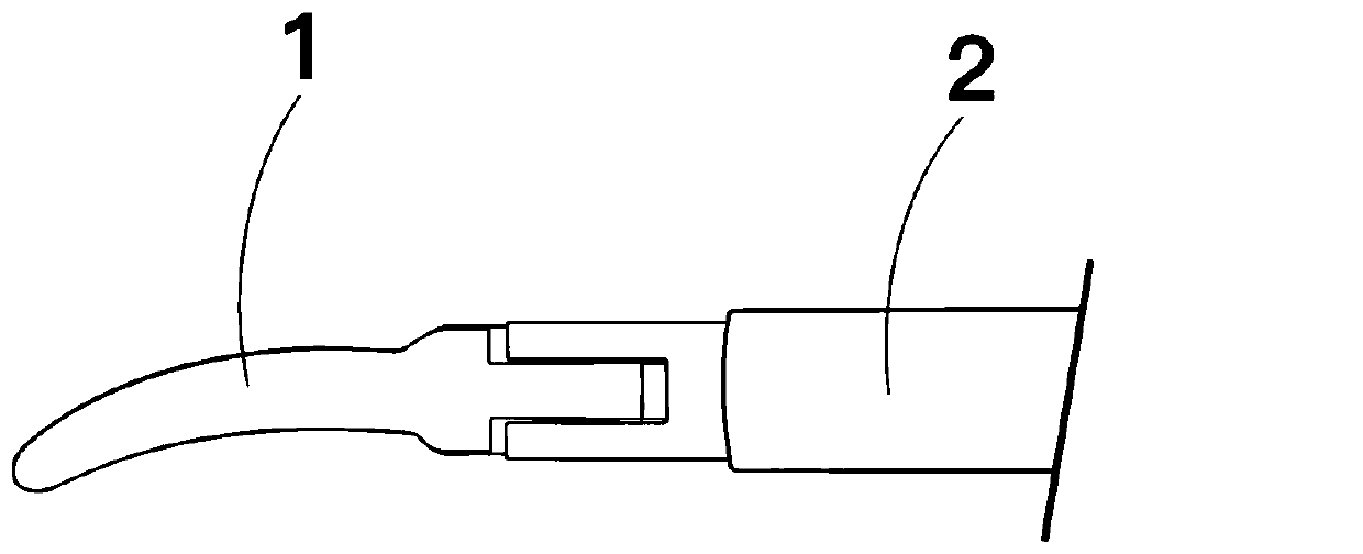 Novel open surgery mixed type cutter head single-pole ablation electrode with deep lighting, smoke suction and measuring functions