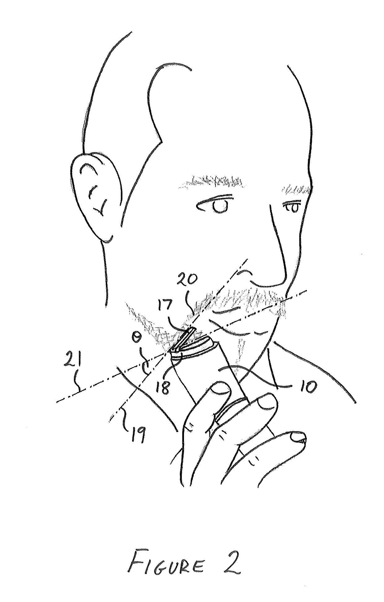 Hair trimmer with cutting guide