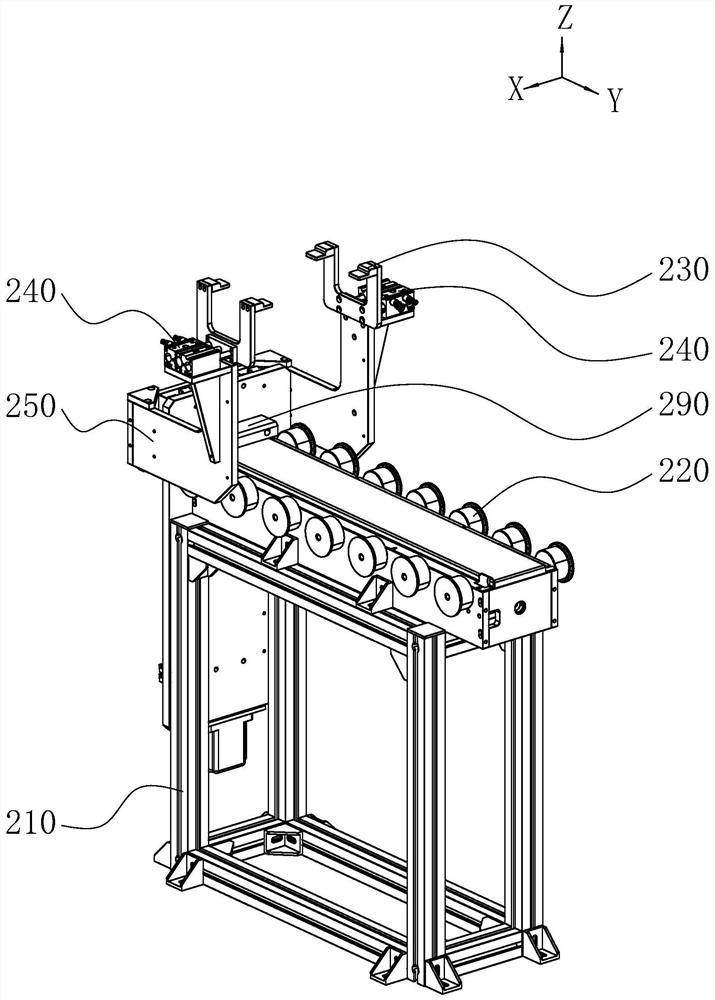 Planetary gear mechanism detecting and marking device