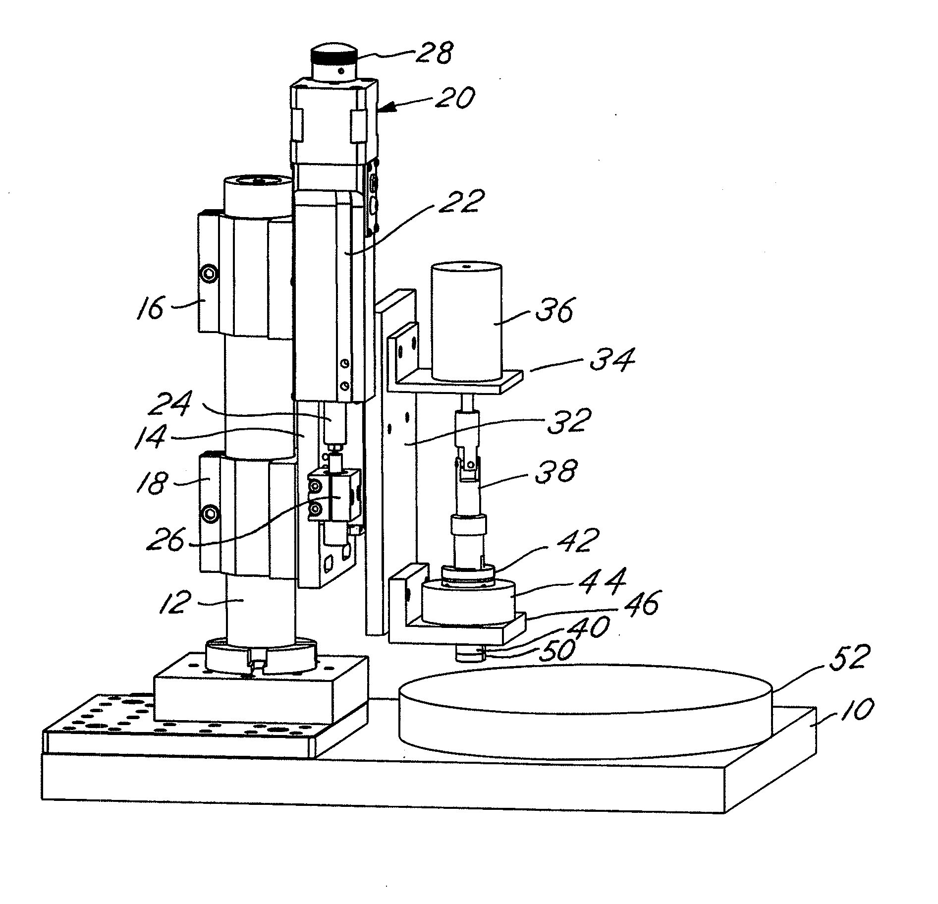 Apparatus and methods for testing the polishability of materials