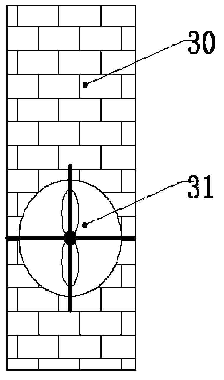 Continuous biochemical reaction and intermittent static precipitation integrated sewage treatment device