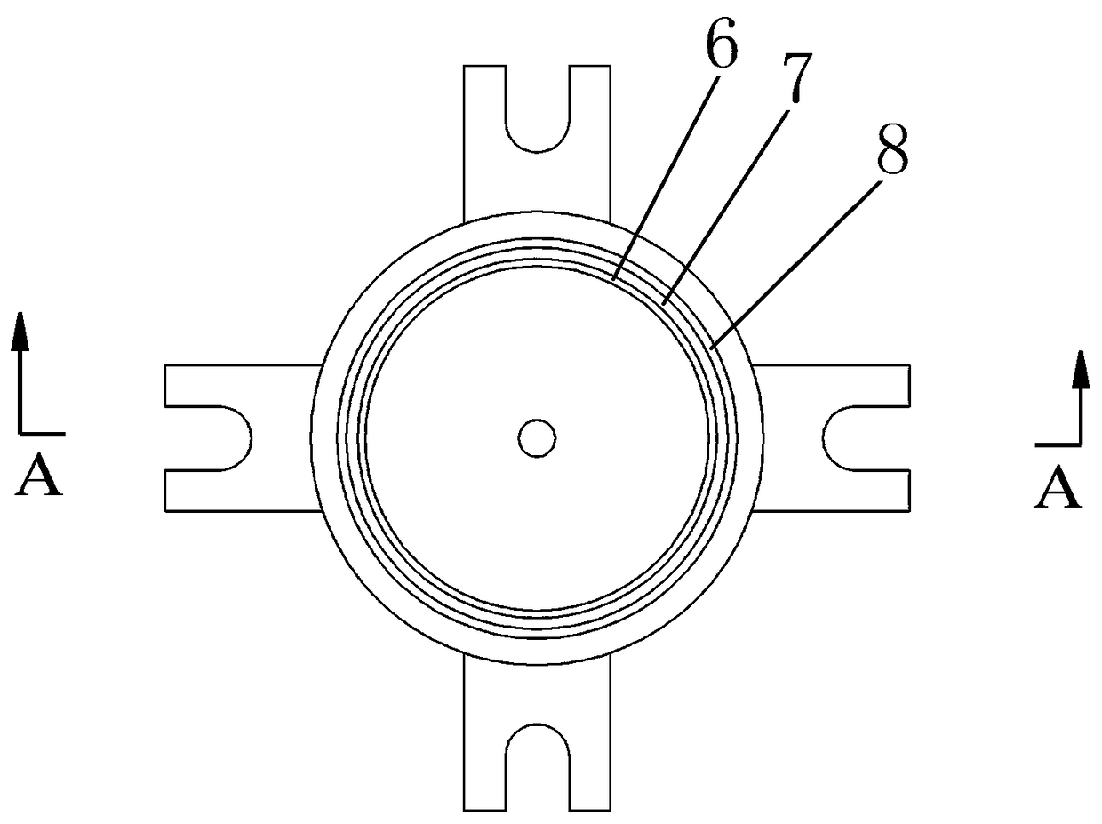 Vertical stand machining process and special tool