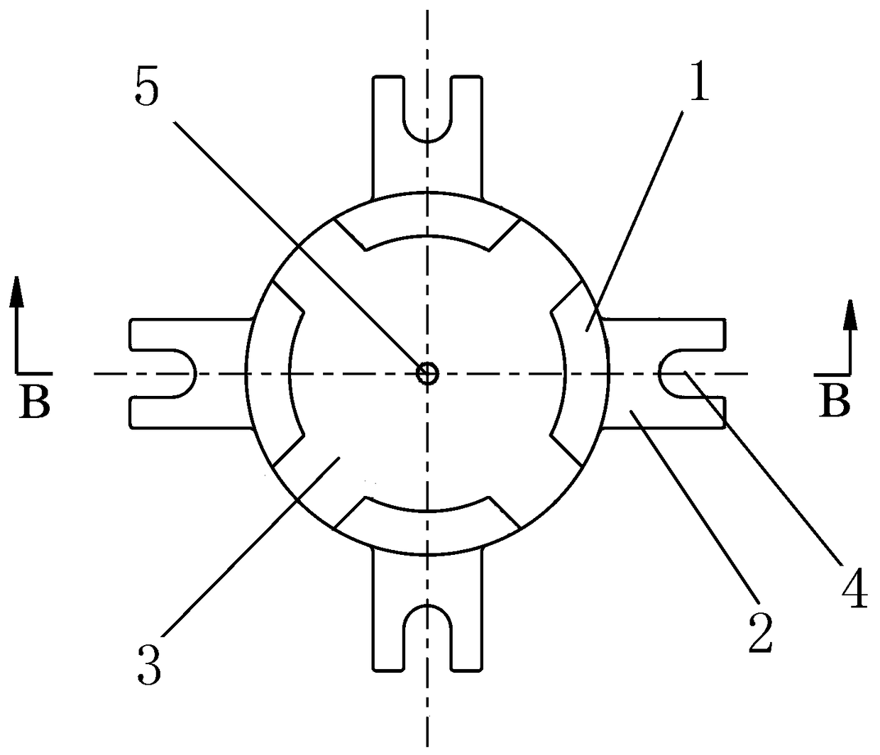 Vertical stand machining process and special tool