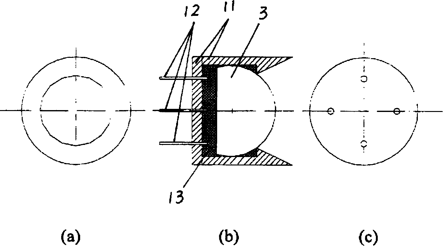 Infrared photon detector for train axle temperature detecting probe