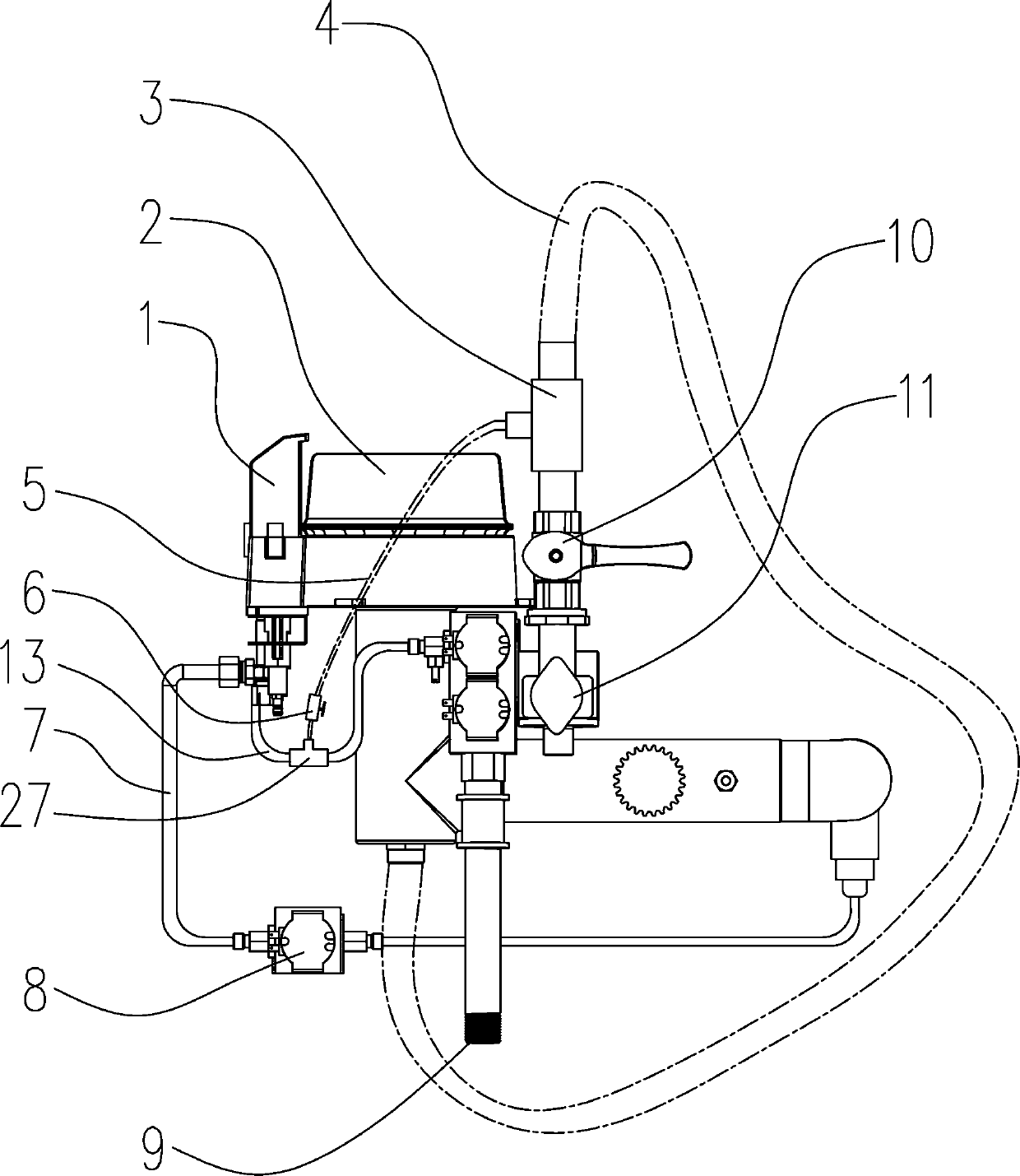Intelligent fuel gas stove and control method
