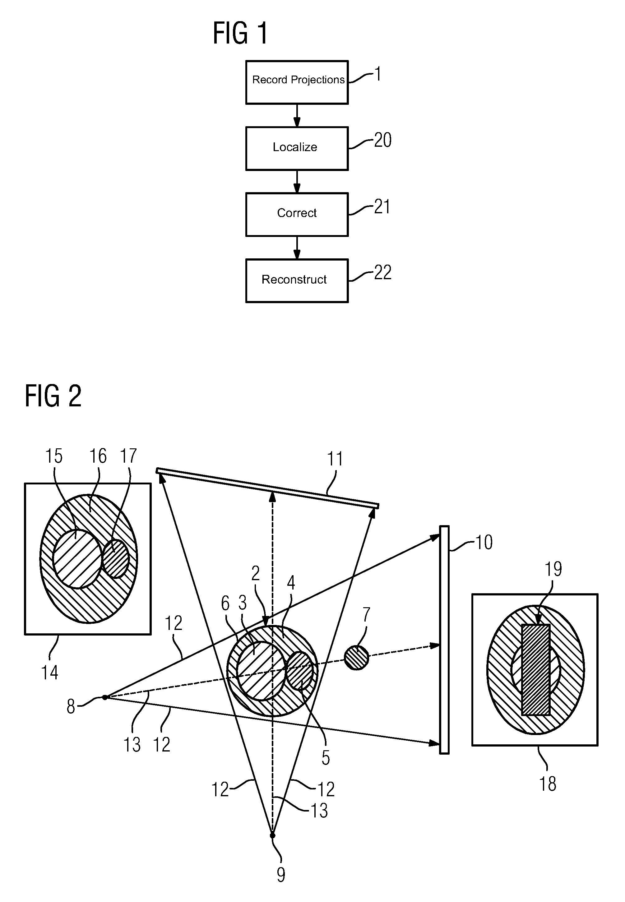 Reducing artifacts in an image data set and X-ray device