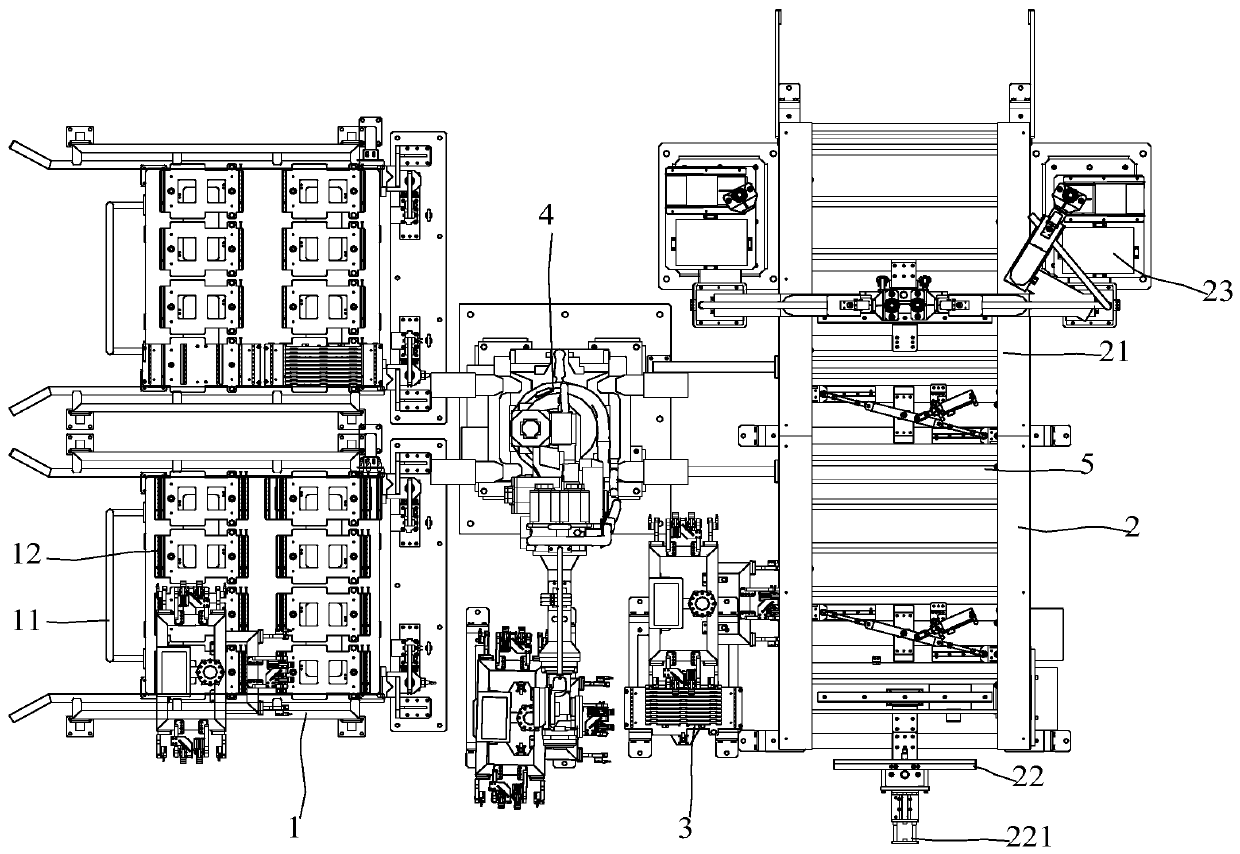 An assembly system and assembly method of elevator floor door panel guide shoes