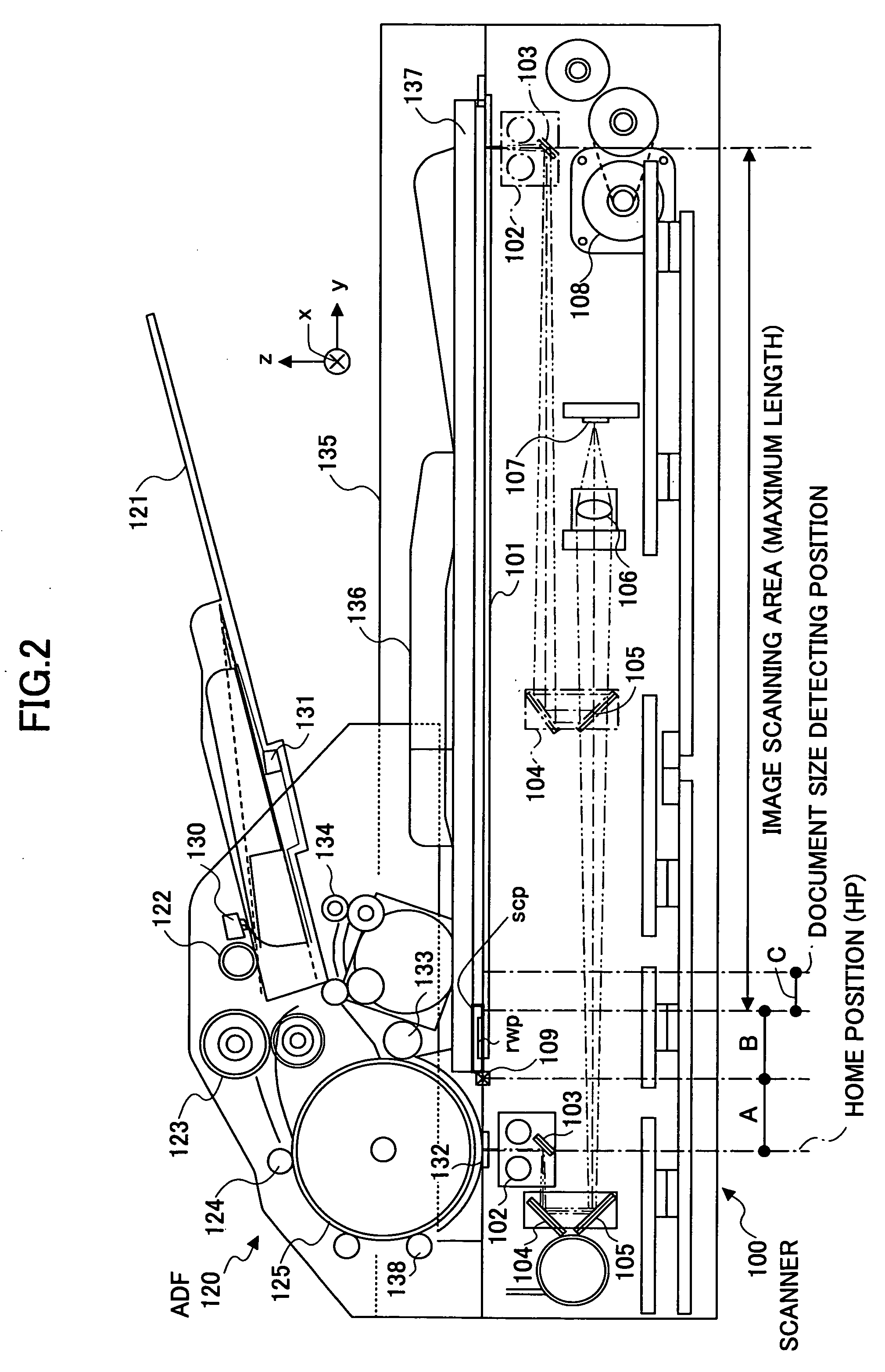 Image reading apparatus and imaging apparatus